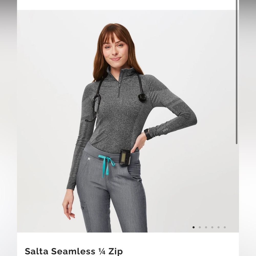 FIGS Salta Seamless 1/4 zip
